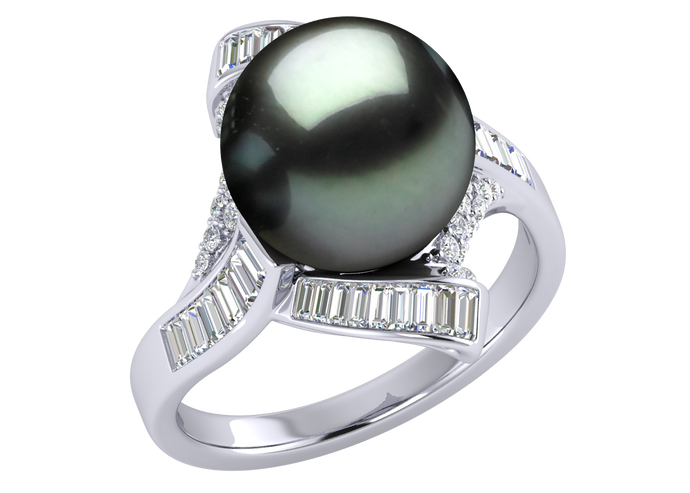 Tahitian Pearl Aubree Ring