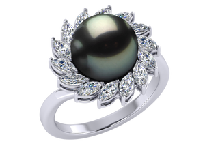 Tahitian Pearl Ximena Ring