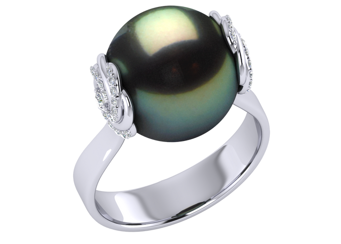 Tahitian Pearl Taylor Ring