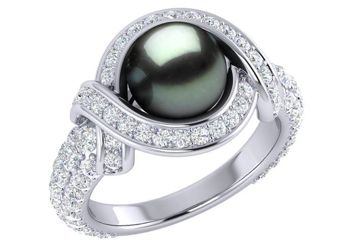 Tahitian Pearl Ashley Ring