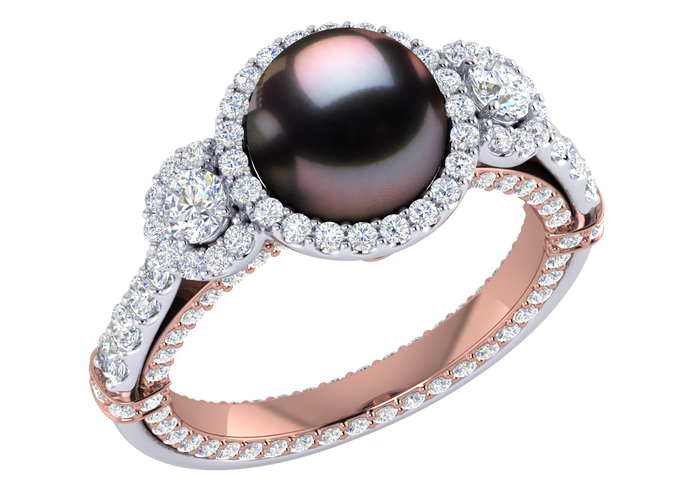 Tahitian Pearl Amaya Ring