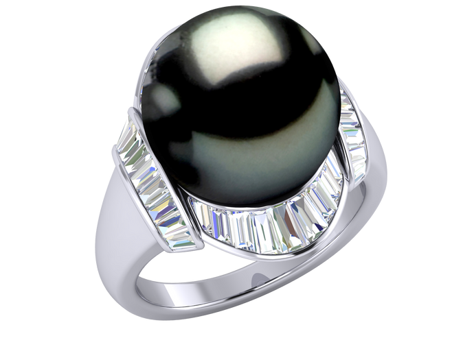 Tahitian Pearl Brianna Ring