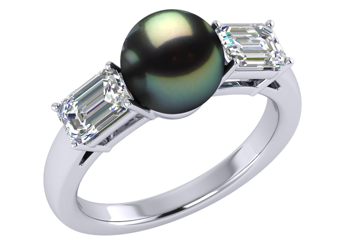 Tahitian Pearl Andrea Ring