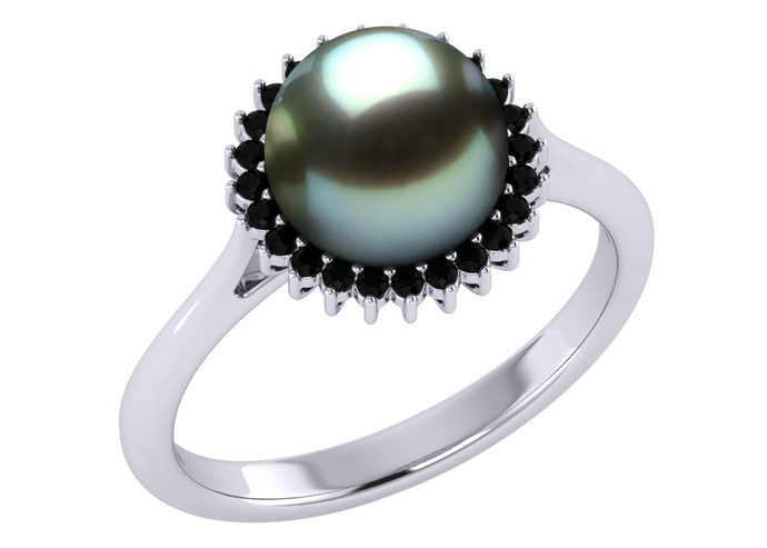 Tahitian Pearl Isabel Ring