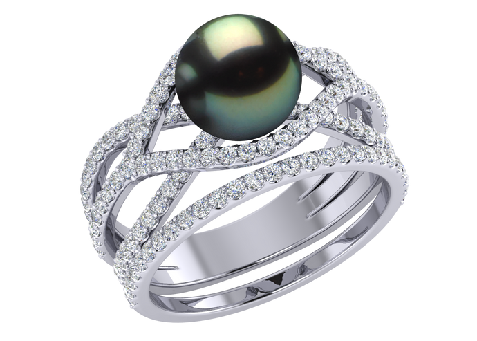 Tahitian Pearl Ryleigh Ring