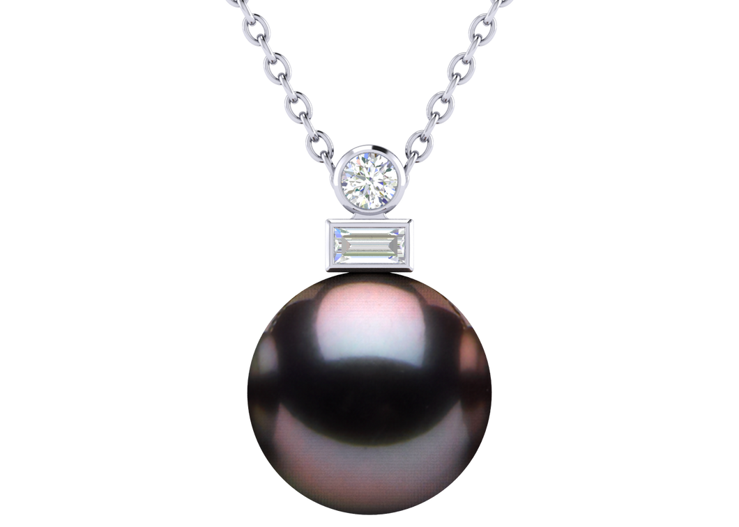 Tahitian Pearl Paisley Pendant