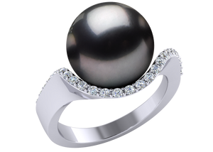 Tahitian Pearl Sofia Ring