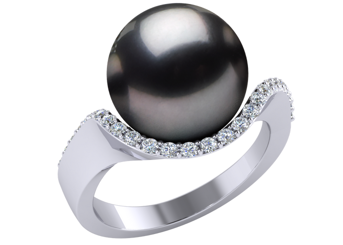 Tahitian Pearl Sofia Ring