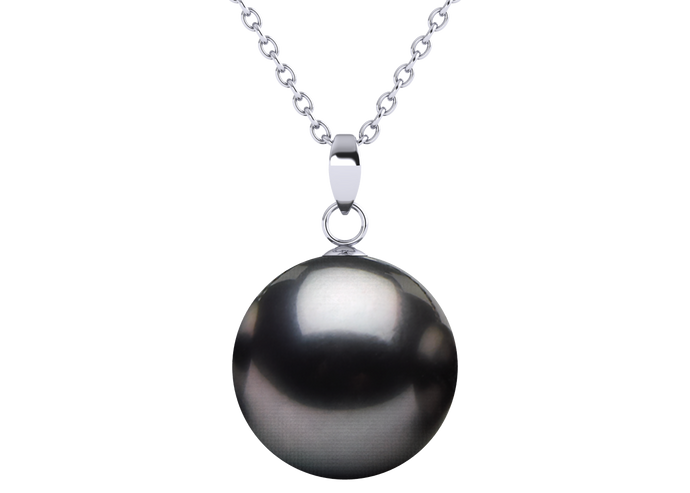 Tahitian Pearl Ivy Pendant