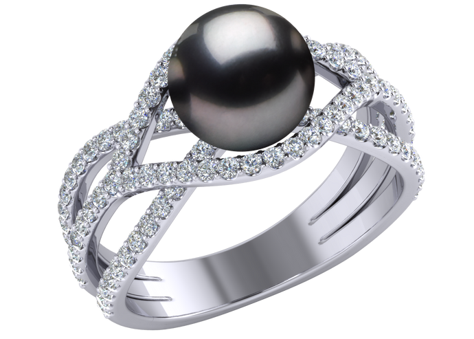 Tahitian Pearl Madison Ring