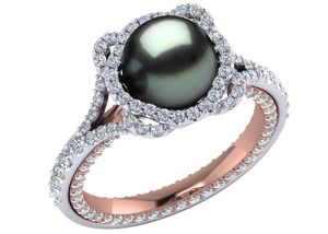 Tahitian Pearl Grace Ring