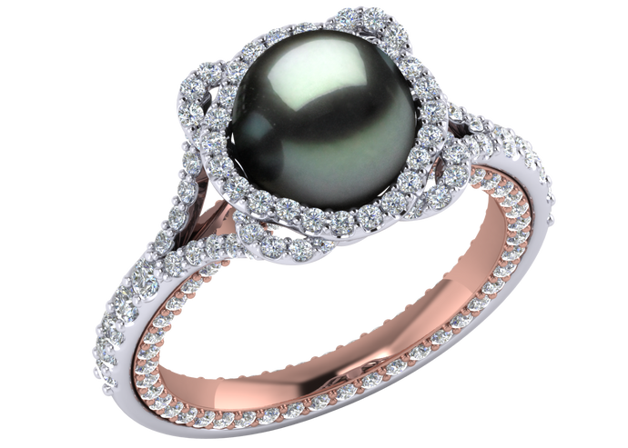 Tahitian Pearl Grace Ring