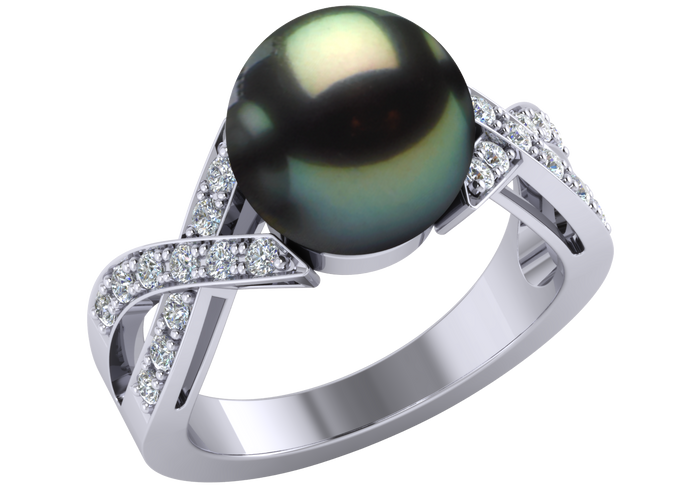 Tahitian Pearl Nora Ring