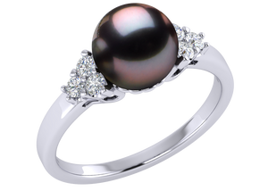 Tahitian Pearl Lillian Ring