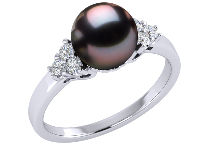 Tahitian Pearl Lillian Ring