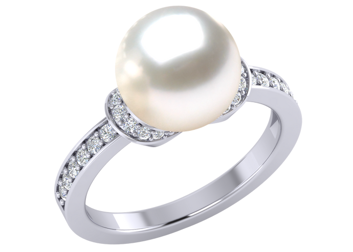 South Sea Pearl Hazel ring