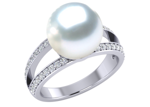 South Sea Pearl Audrey ring