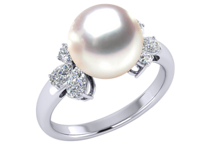 South Sea Pearl Kennedy ring