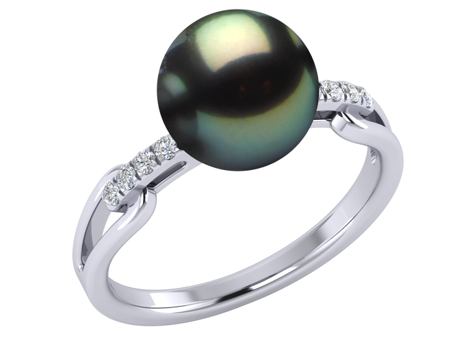 Tahitian Pearl Aubrey Ring