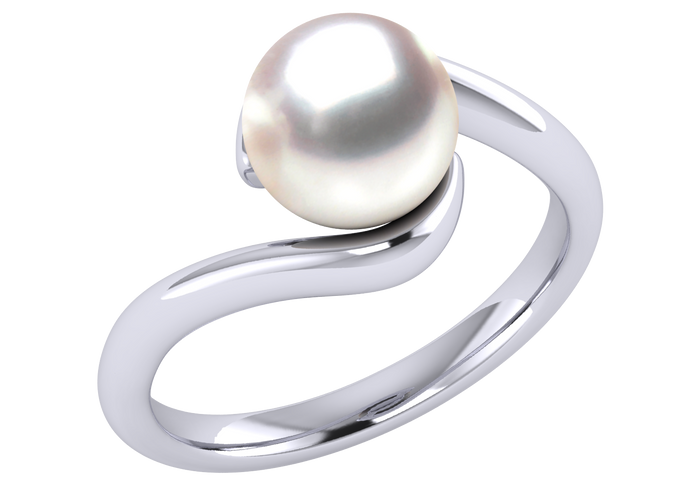 South Sea Pearl Autumn ring