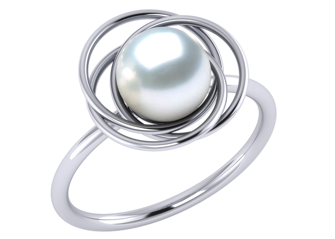 South Sea Pearl Quinn ring