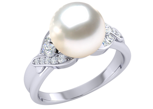 South Sea Pearl Jasmine ring