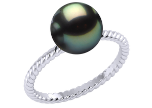 Tahitian Pearl Aurora Ring