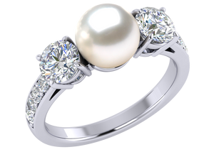 South Sea Pearl Ryleigh ring
