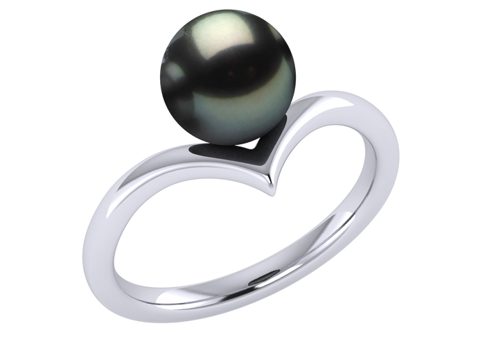 Tahitian Pearl Audrey Ring