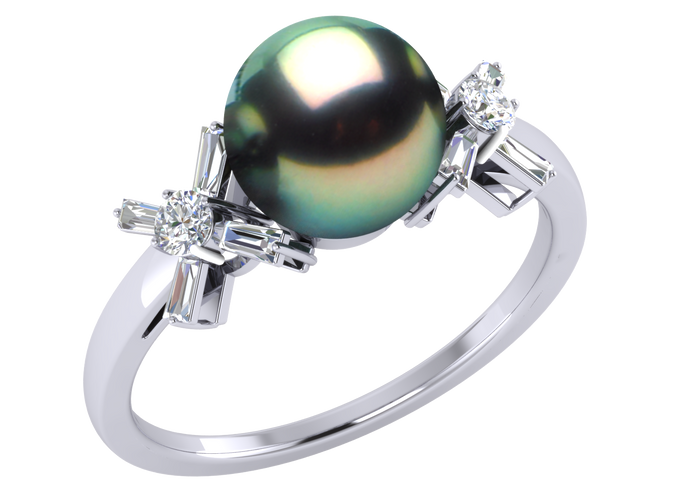 Tahitian Pearl Skylar Ring