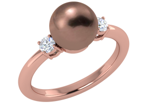 Tahitian Pearl Genesis Ring