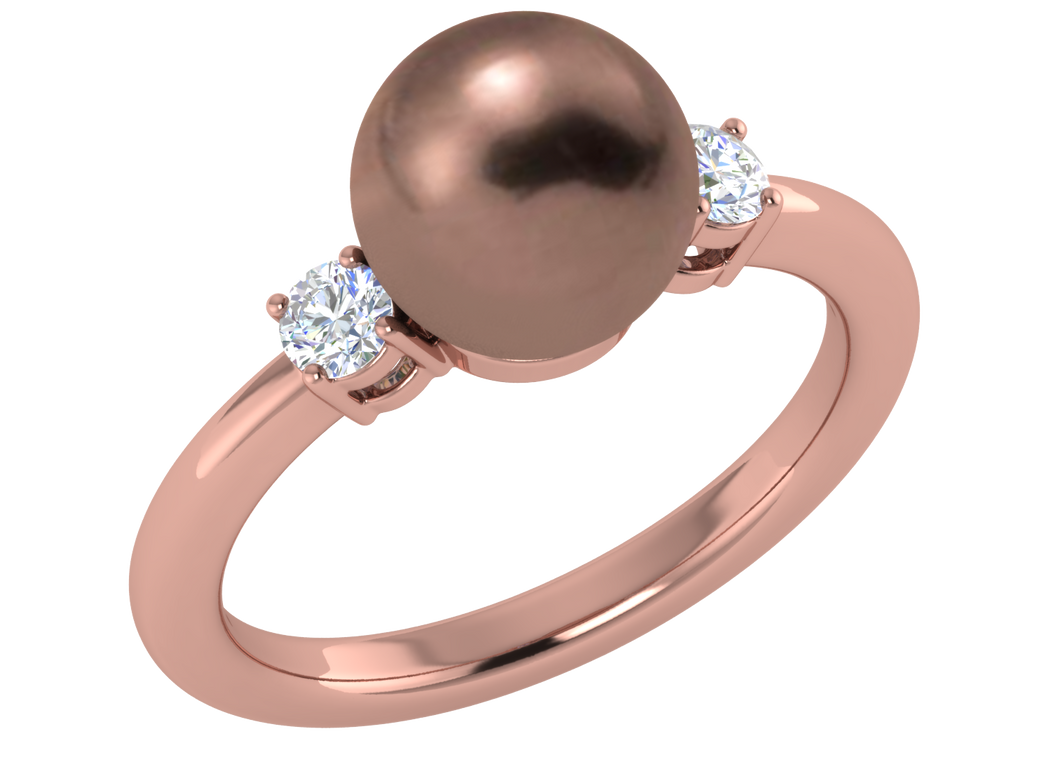 Tahitian Pearl Genesis Ring