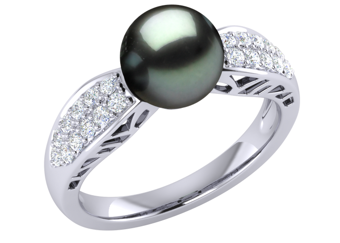 Tahitian Pearl Kennedy Ring