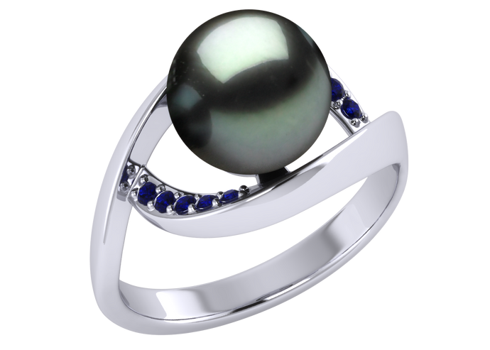 Tahitian Pearl Maya Ring