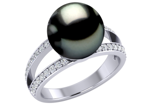 Tahitian Pearl Allison Ring