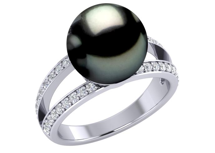 Tahitian Pearl Allison Ring