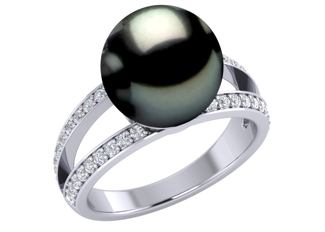 Tahitian Pearl Allison Ring