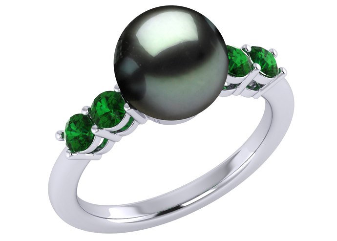 Tahitian Pearl Alice Ring