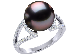 Tahitian Pearl Cora Ring