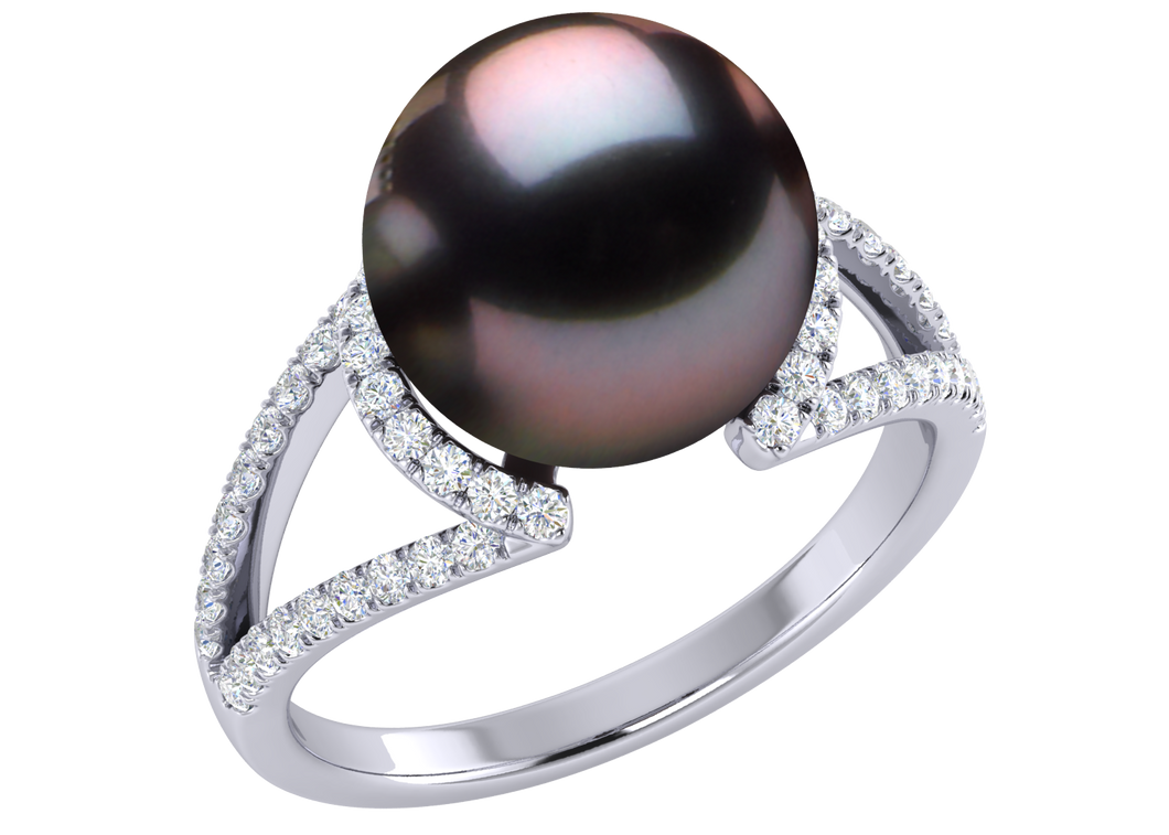 Tahitian Pearl Cora Ring