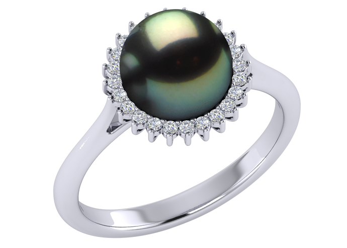 Tahitian Pearl Autumn Ring