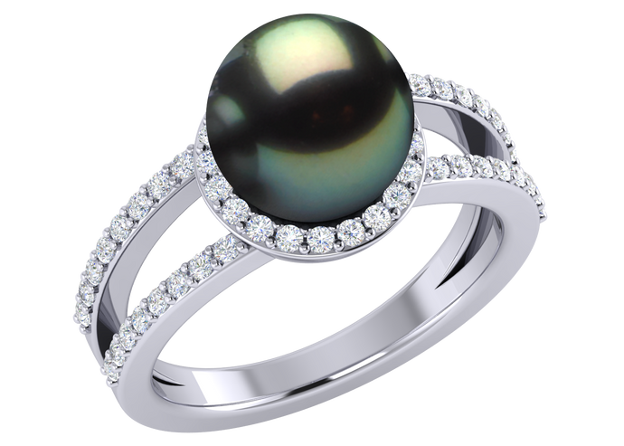 Tahitian Pearl Nevaeh Ring