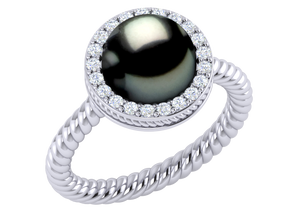 Tahitian Pearl Lydia Ring