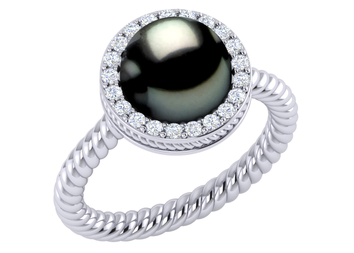 Tahitian Pearl Lydia Ring