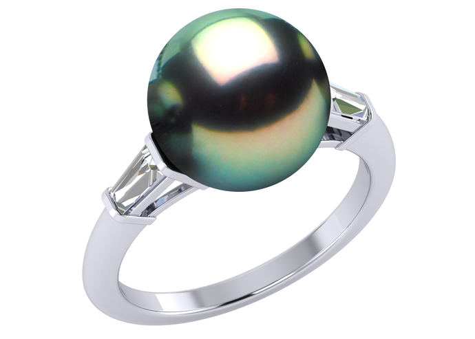 Tahitian Pearl Delilah Ring