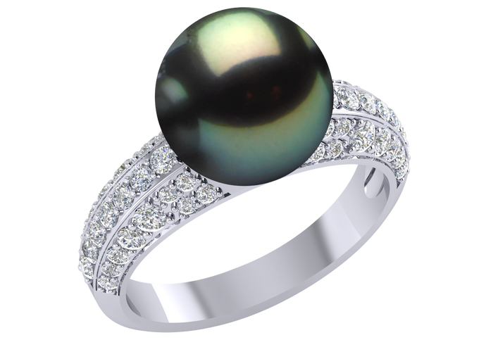 Tahitian Pearl Sophie Ring