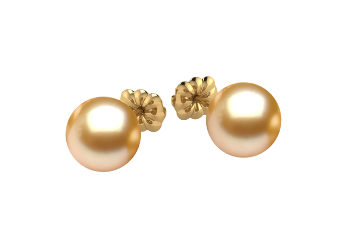 Golden South Sea Pearl Madilyn Earring