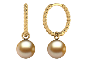 Golden South Sea Pearl Lexi Earring