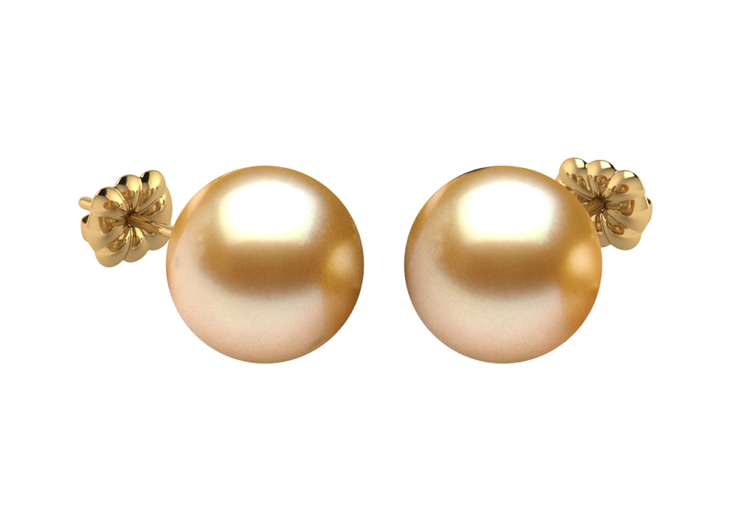 Golden South Sea Pearl Miranda Earring