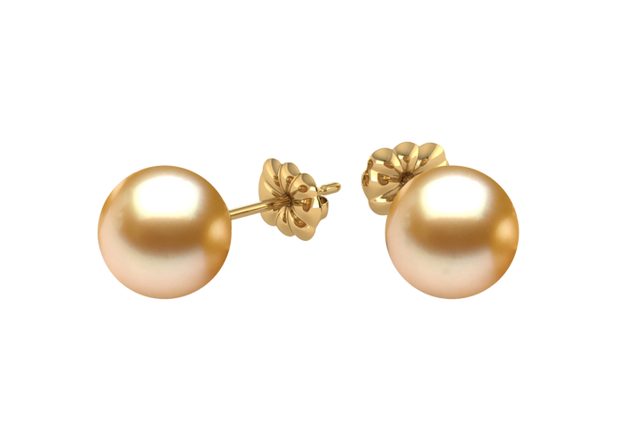 Golden South Sea Pearl Evie Earring